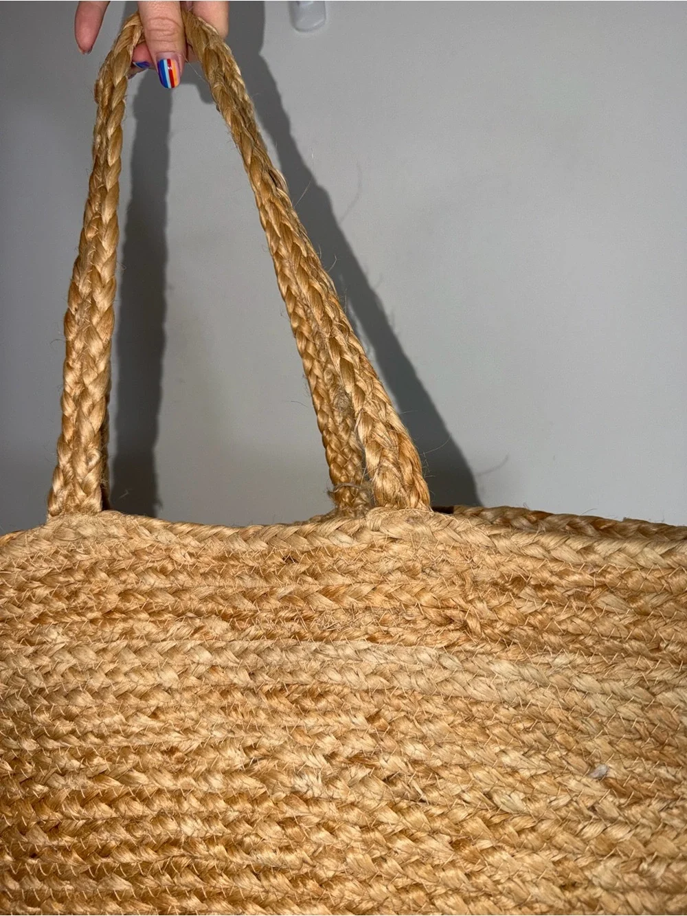 Sugarboo & Co. Large Jute Tote Bag - 